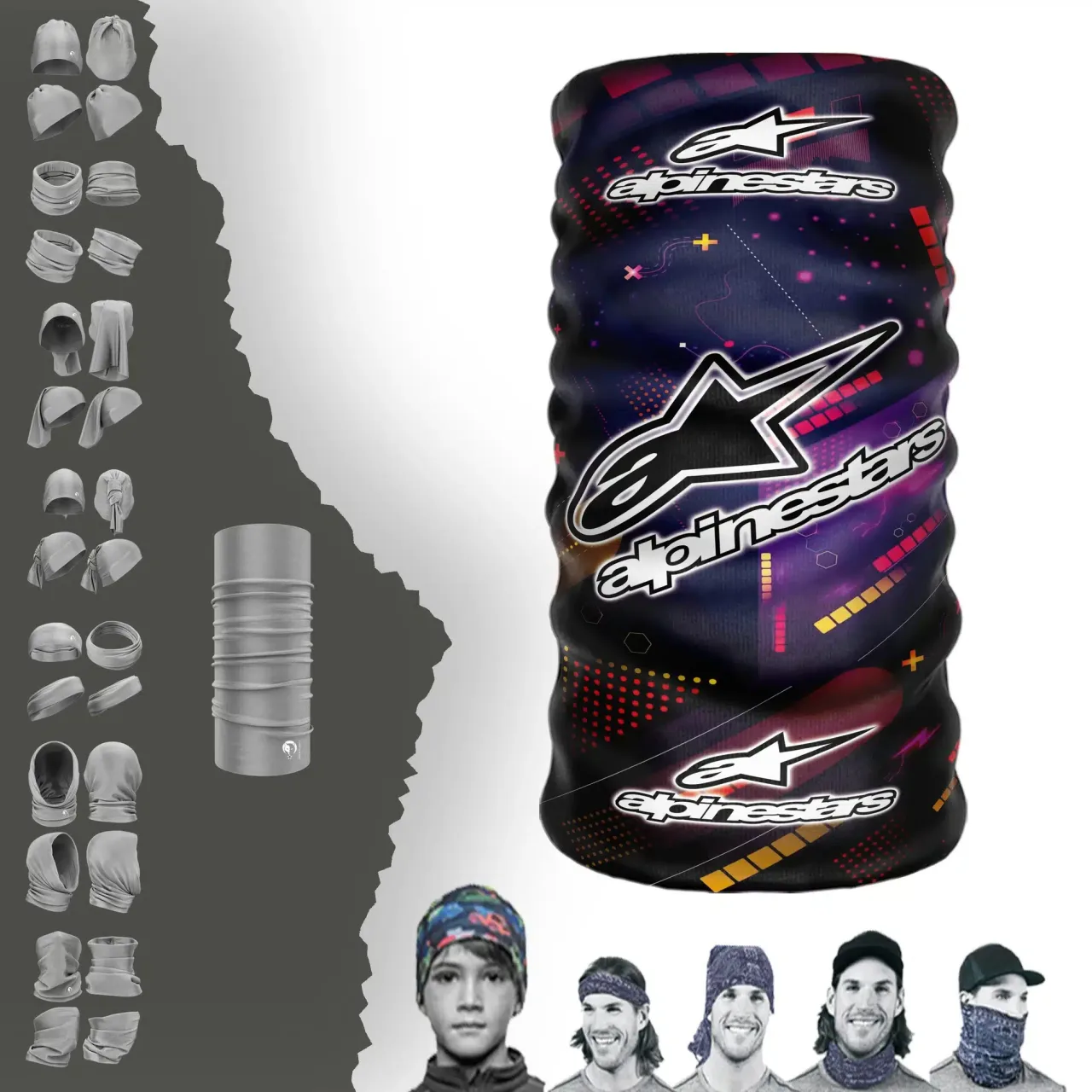 Alpinestars Tüp Boyunluk Bandana Baf Toka Maske Saçbandı