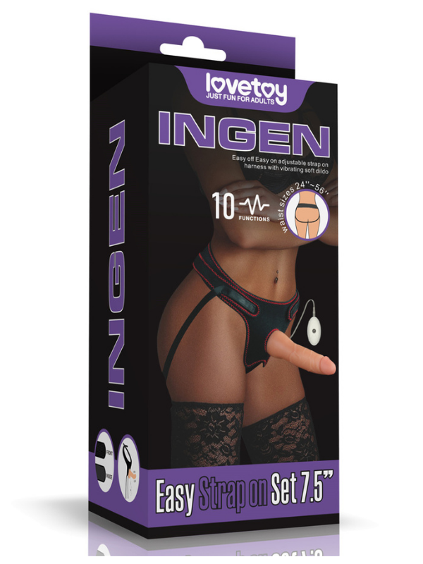 censan-vibrating-easy-strapon-set-75-inc-belden-baglamali-1119803-1 Censan Vibrating Easy Strapon Set 7.5 İnç Belden Bağlamalı - Görsel 1