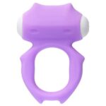 Censan Zort Titreşimli Penis Halkası silikon mor  2 cm